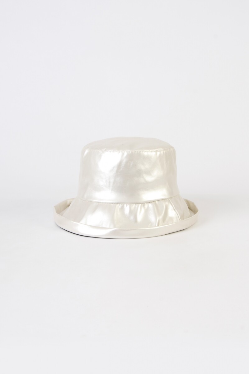 Sombrero metálizado crudo