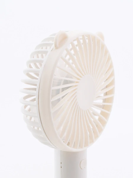 VENTILADOR DE MANO BLANCO