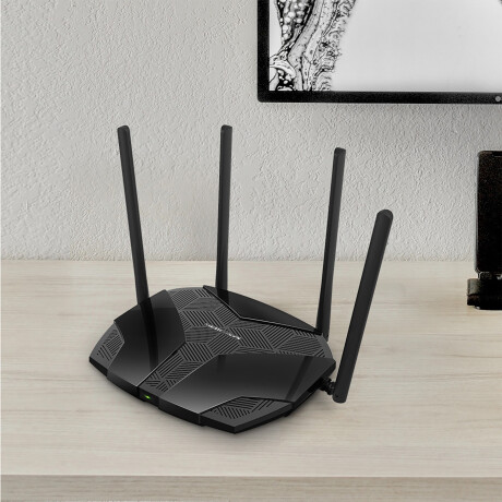 Mercusys - Router Wifi 6 de Doble Banda AX1800 MR70X - Wifi 802,11 Ax/ac/a/b/g/n. 1201MBPS a 5GHZ, 5 001