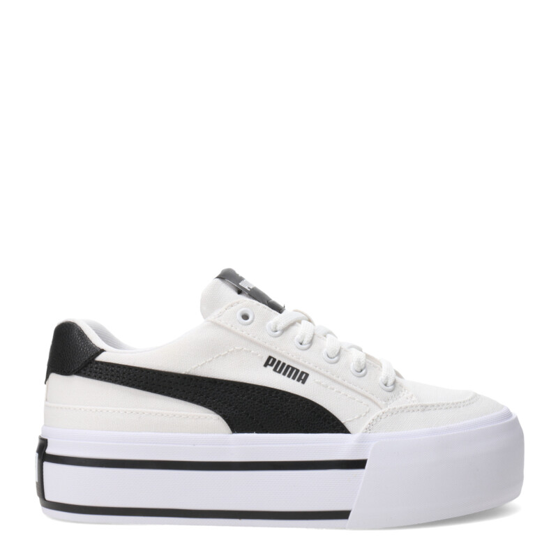 Championes de Mujer Puma Court Classic Vulc FS Platforma Blanco - Negro