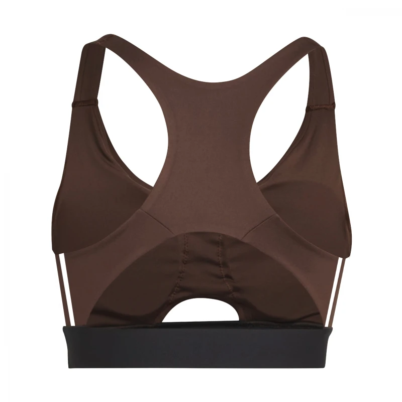 Top Powerreact de Mujer Chocolate