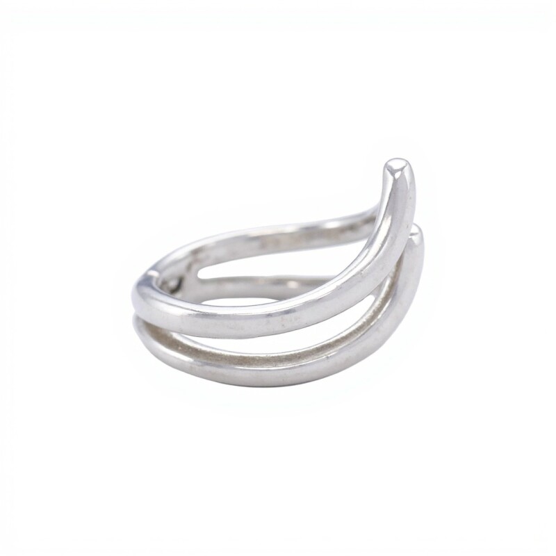 Anillo Valentino Doble-Plata 925-Sin Piedra-AN3229 sinpiedra