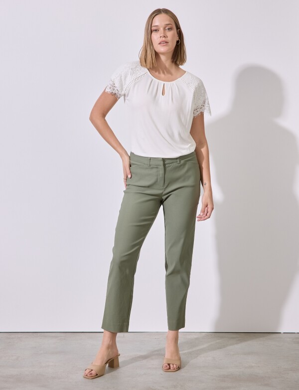 Pantalon Office VERDE