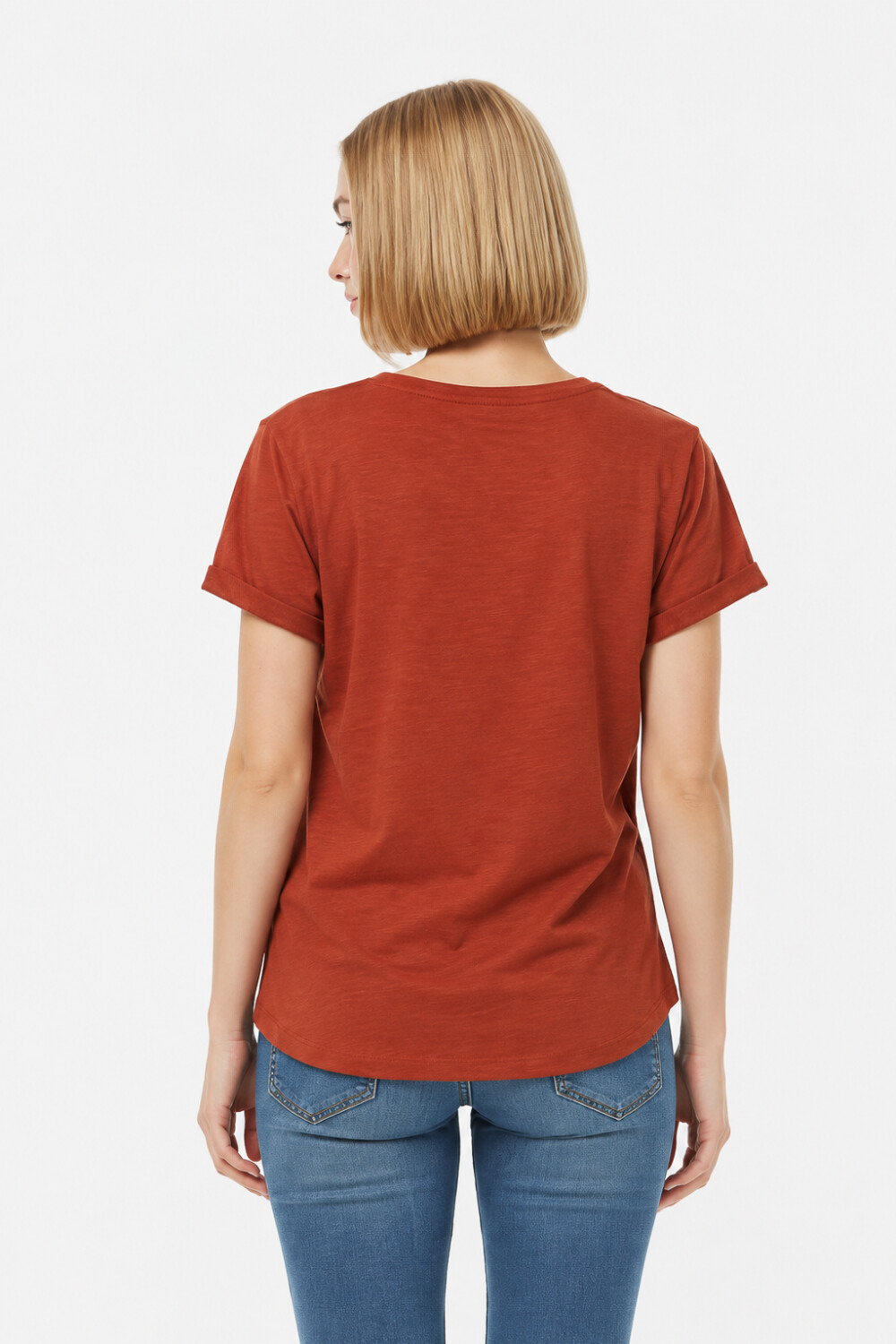 Remera Cordata Terracota