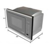 Microondas de Empotrar Espejado 25Lts. Mueller MMCX225G1 Microondas de Empotrar Espejado 25Lts. Mueller MMCX225G1