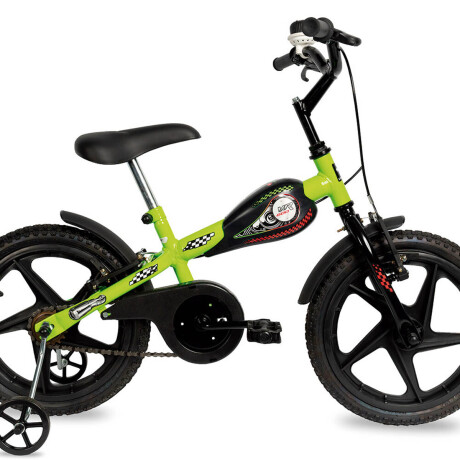 Bicicleta Infantil Verden Choppera Rod 16 C/ Rueditas Verde