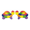 Juguete de Madera Puzzle 3D Tortuga Viga Juguete de Madera Puzzle 3D Tortuga Viga