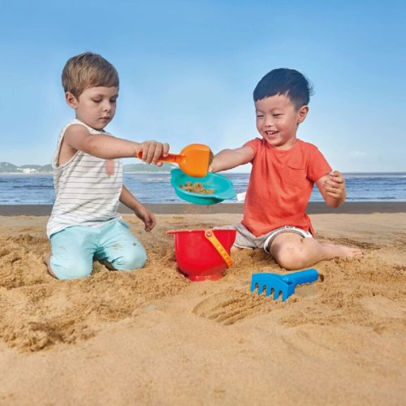 Set balde y 3 piezas - Hape Set Balde Y 3 Piezas - Hape