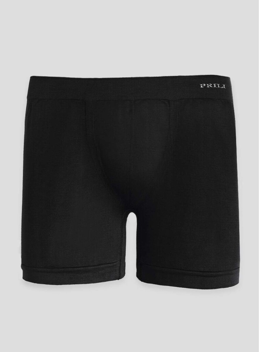 Boxer de microfibra liso - Negro 