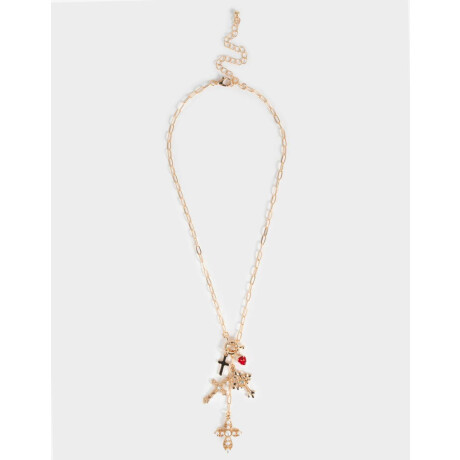 Collares Largo Multi Dijes Dorado