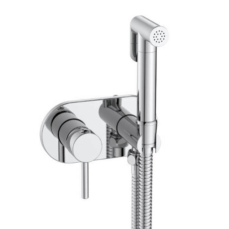 Kit Ducha Higienica De Empotrar En Cromo CROMO