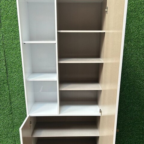 [OUTLET] Multiuso Organizador Zapatera Lince 2 Puertas 7 Estantes con Nichos - Blanco [SOLO RETIRO] [OUTLET] Multiuso Organizador Zapatera Lince 2 Puertas 7 Estantes con Nichos - Blanco [SOLO RETIRO]