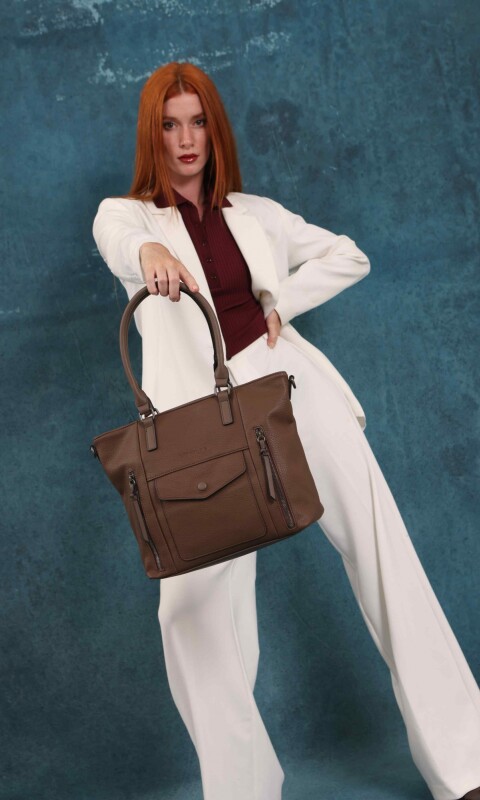 CARTERA MALVON CHOCOLATE