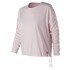 Remera de Mujer New Balance Heathertech Longsleeve Rosado