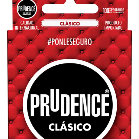 PRESERVATIVOS PRUDENCE CLASICOS LUBRICADOS X3 PRESERVATIVOS PRUDENCE CLASICOS LUBRICADOS X3