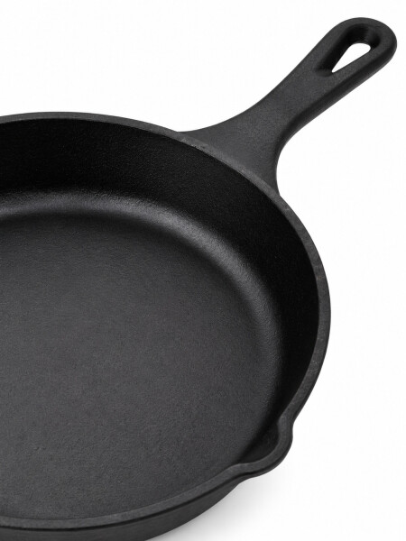 SARTEN HIERRO FUNDIDO 35X21X4.9CM NEGRO NEGRO