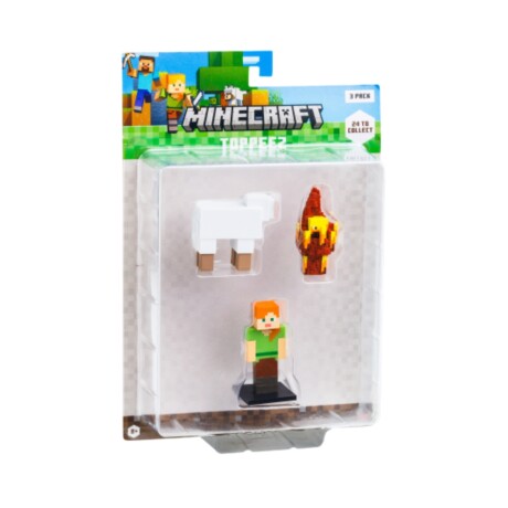 Pack X3 Figuras Minecraft MC2020 PACK-2