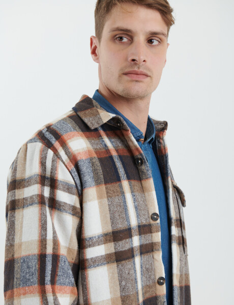 300564 SOBRECAMISA HARRY Tostado/beige