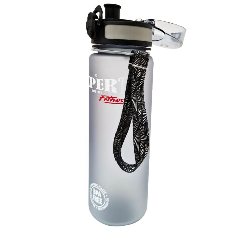 Botella Deportiva 600ml Libre Bpa Caramañola C/Correa Negro