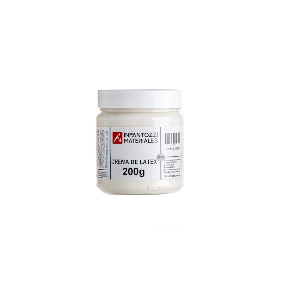Crema de látex - 200 g 