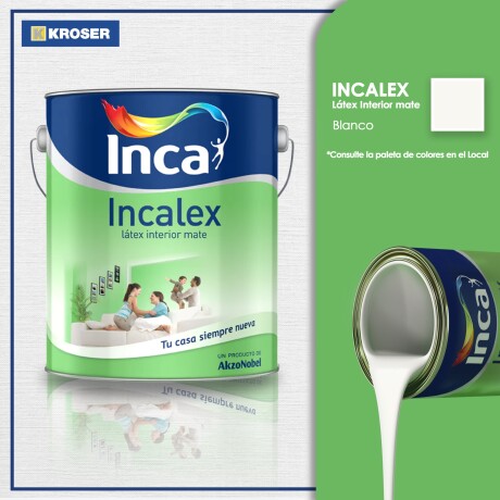 INCALEX MATE BLANCO 20L INCA ++ N/a