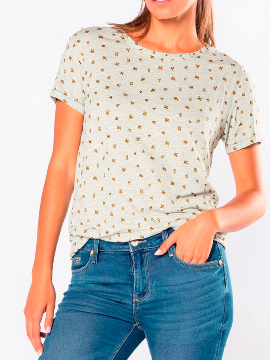 T-SHIRT JOHANA - Gris 