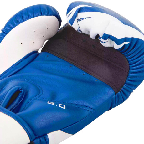 Guantes De Boxeo Venum Elite Profesionales Azul/Blanco