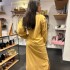 Vestido Beis Mostaza