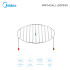 Microondas Midea Mmo42allegpe 42l HORNO MICROONDAS MIDEA 42L CON GRILL