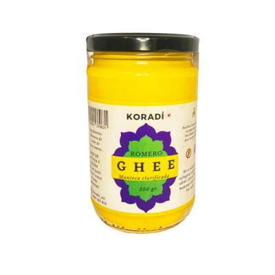 Ghee Con Romero Koradí 350g Ghee Con Romero Koradi 350g