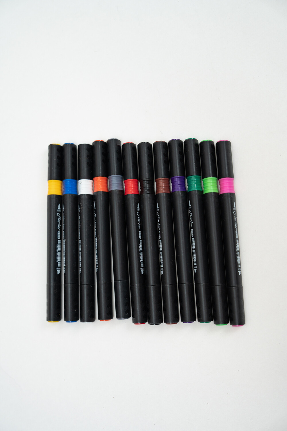 Resaltador Aune Marcadores 12 Pcs Estampado 1