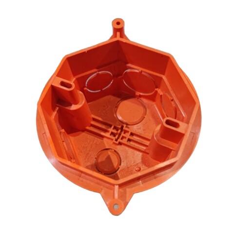 CAJA DE CONEXION PLASTICA NARANJA S/ GRAMPA CAJA DE CONEXION PLASTICA NARANJA S/ GRAMPA