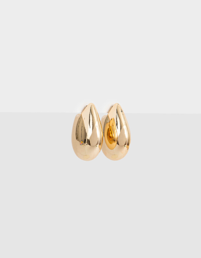 Aros Argollas De metal Aro Argolla De Metal - Dorado