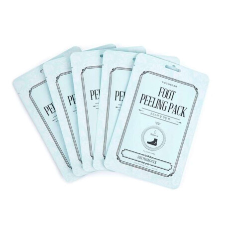 Box Foot Peeling Caja Que Contiene 5 Mascarillas Para Exfoliar Los Pies