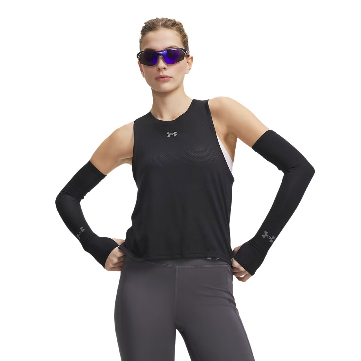 Musculosa de Mujer Under Armour Velociti Singlet - Negro 