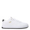 Championes de Hombre Puma Court Classic Blanco - Negro - Dorado