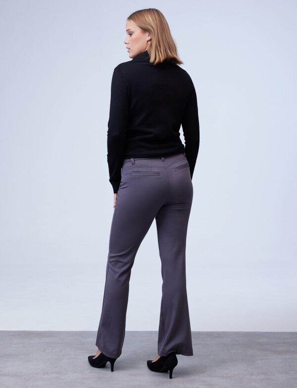 Pantalon Goddess Wide GRIS