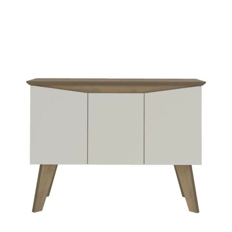 Aparador Mdf Blanco Malaga Blan/nat Aparador Mdf Blanco Malaga Blan/nat