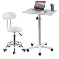 Mesa Portatil Elevable Blanco