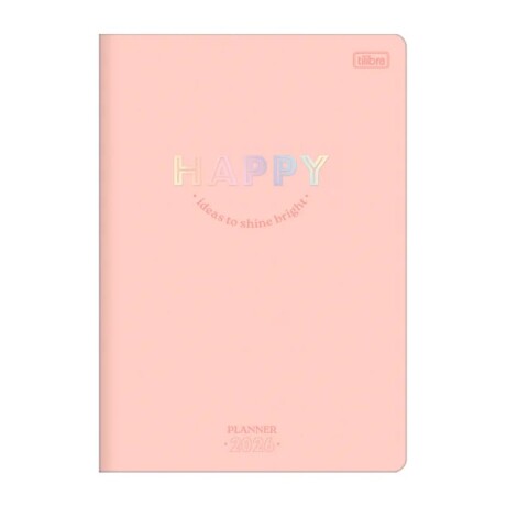 Agenda Tilibra 2026 Happy Mensual Coral