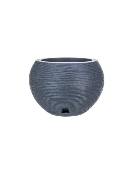 MACETA 17X19CM FLORENCA SISAL EFECTO PIEDRA GRIS MACETA 17X19CM FLORENCA SISAL EFECTO PIEDRA GRIS