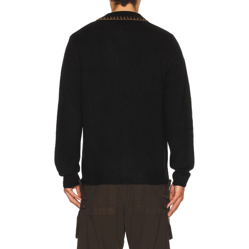 Buzo Rhythm Whip Stitch Button Up - Negro Buzo Rhythm Whip Stitch Button Up - Negro