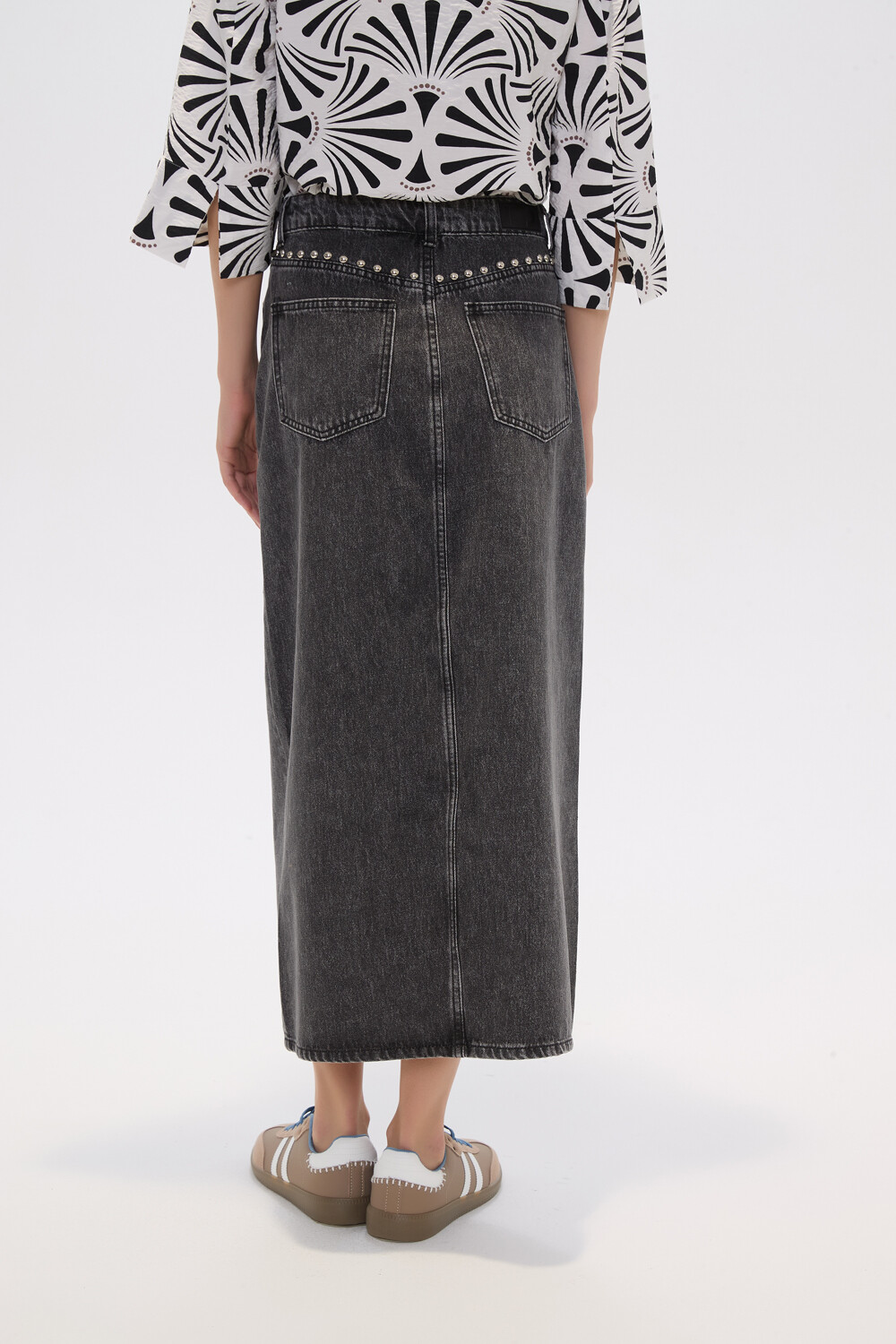 Falda Simbal Gris Medio