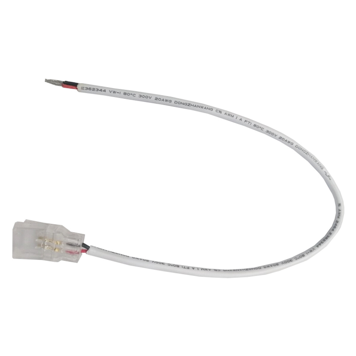 Conector entre cable y cinta LED, interior, 8mm - IX1674 