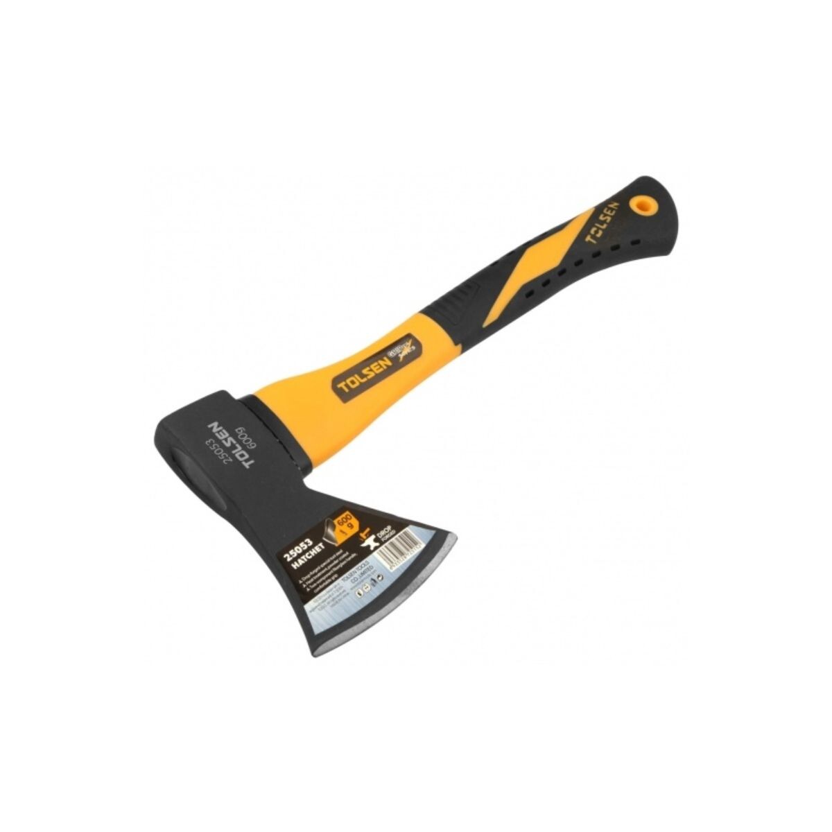 Hacha De Mano M/fibra De Vidrio 600 Tolsen 