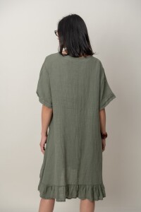VESTIDO ILANA Verde Seco