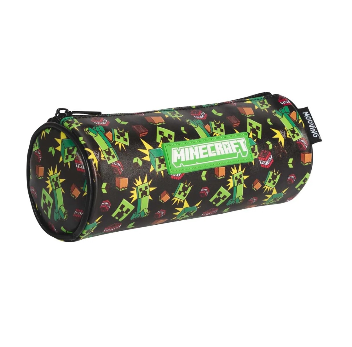 Cartuchera Mooving Minecraft Cilíndrica- 
