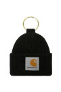 Mini Watch Hat Keychain Negro
