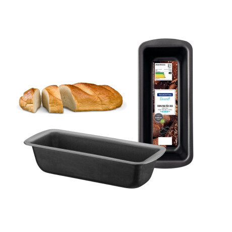 Molde de Pan 26x10 cm de 1,4 Litros Antiadherente Tramontina Molde de Pan 26x10 cm de 1,4 Litros Antiadherente Tramontina