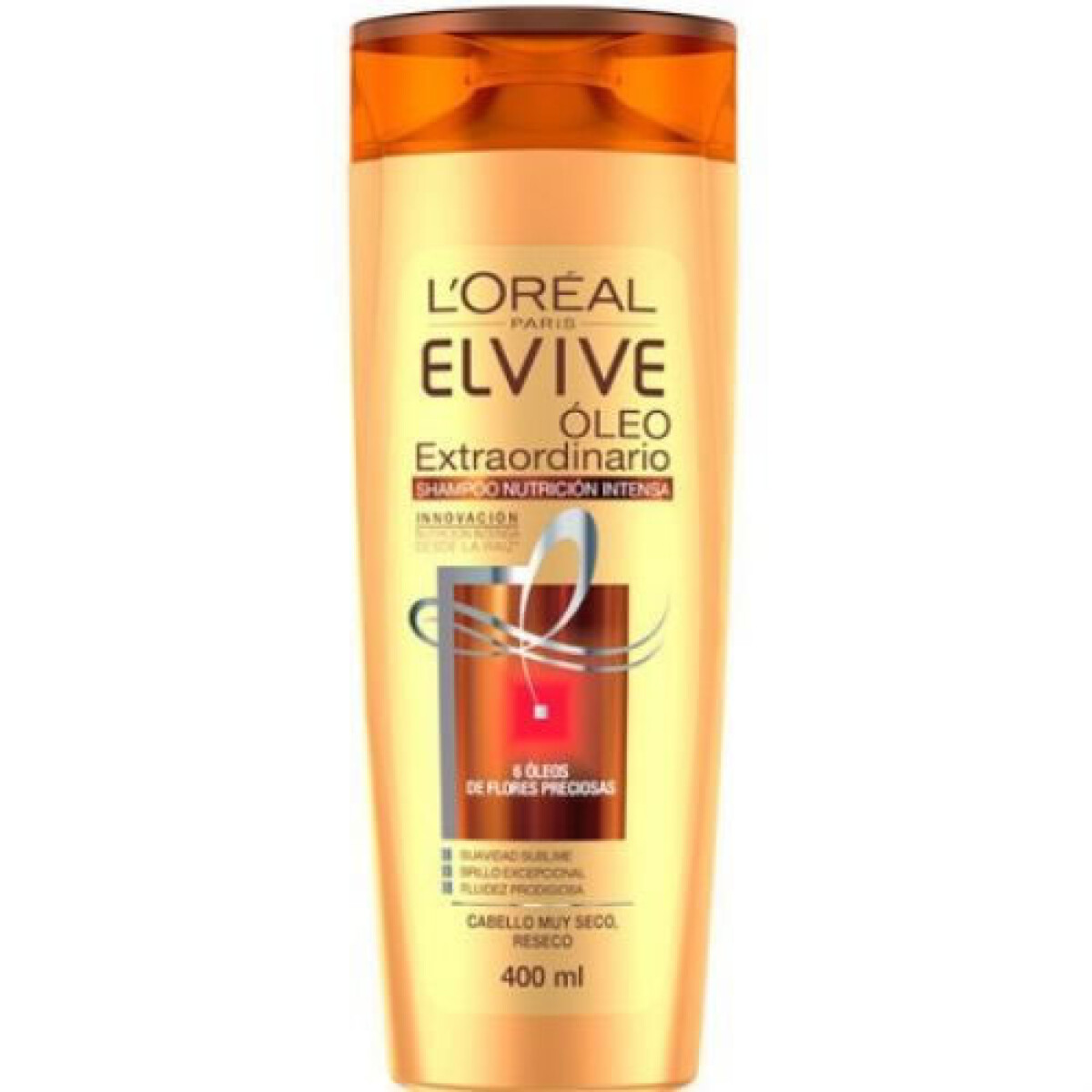 Shampoo Óleo Extra Nutrición 400ml Elvive – Cabello Suave y Brillante